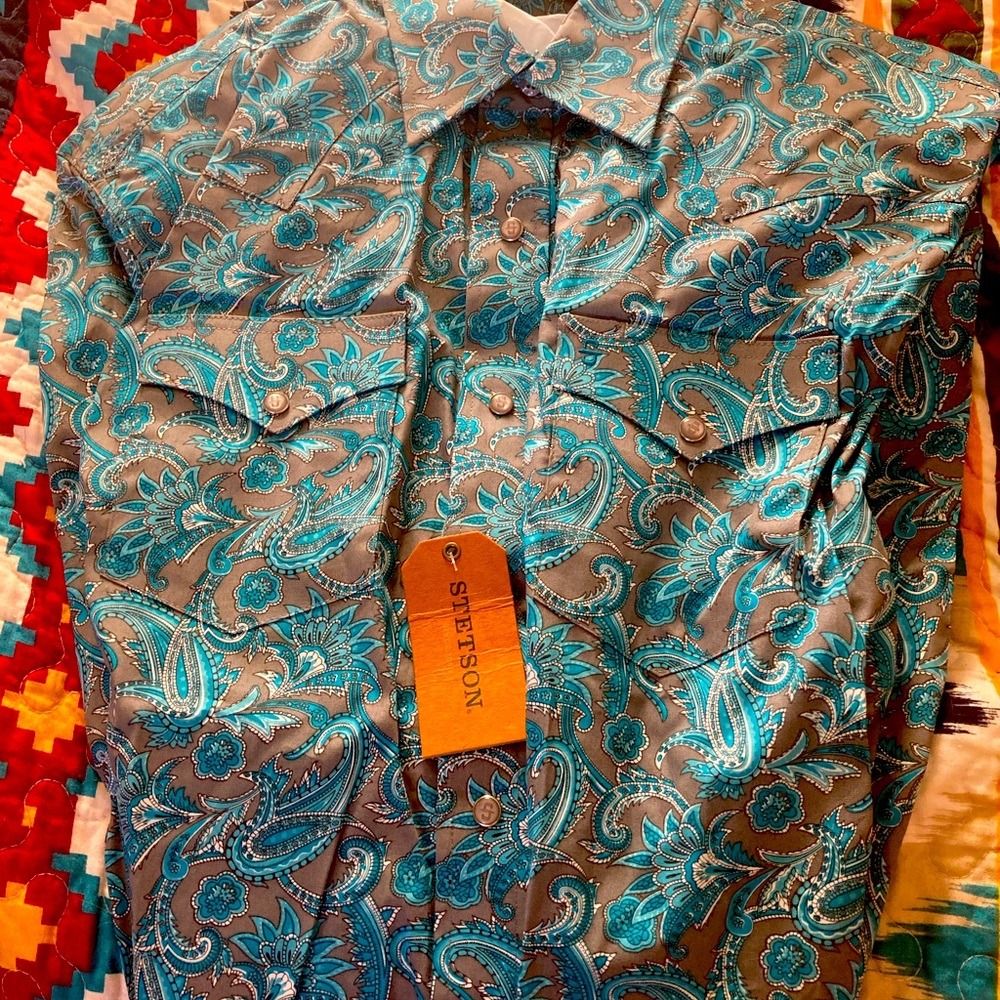 Brand new Stetson shirt